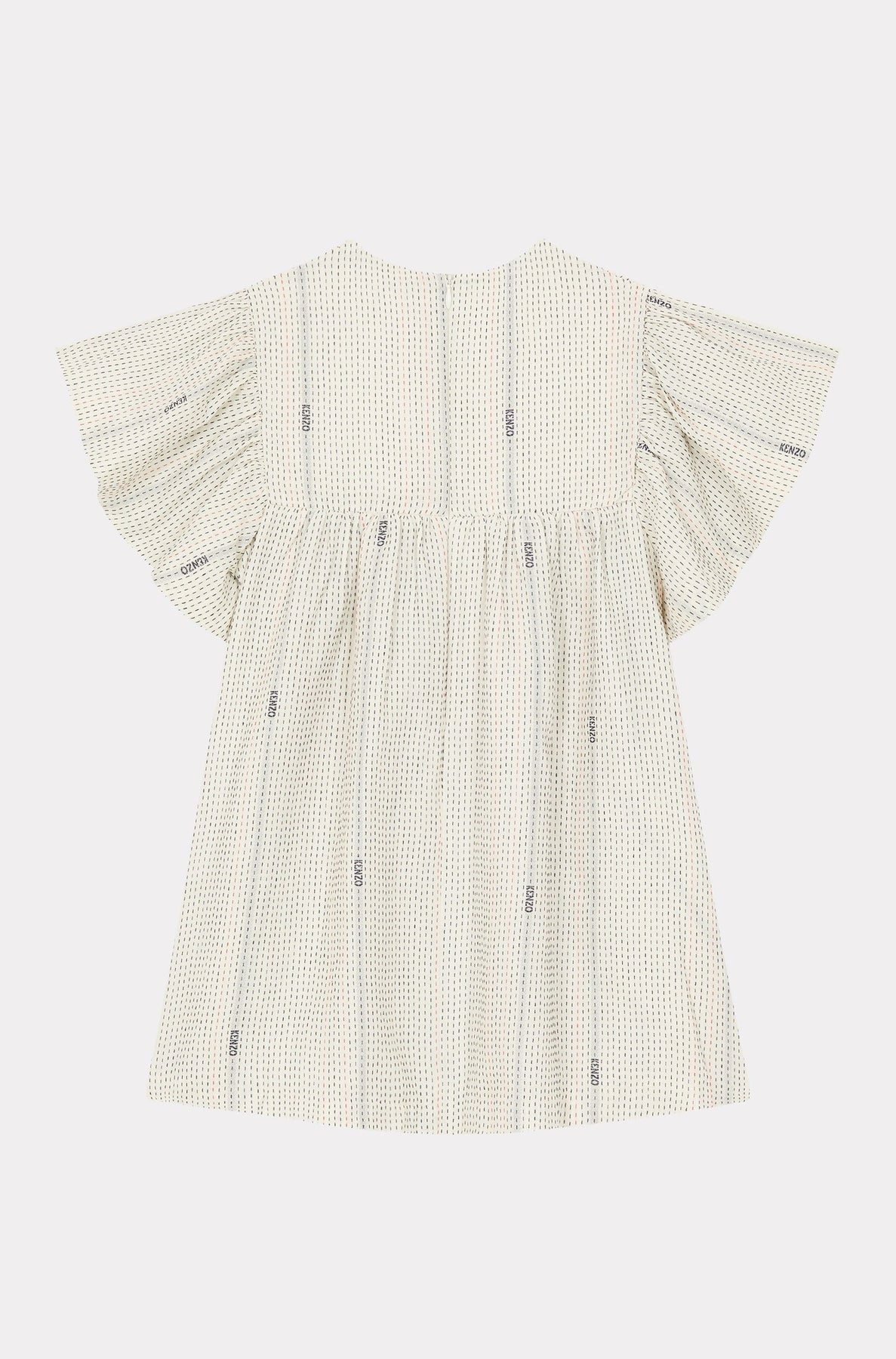 Robe à manches courtes Sailor - White