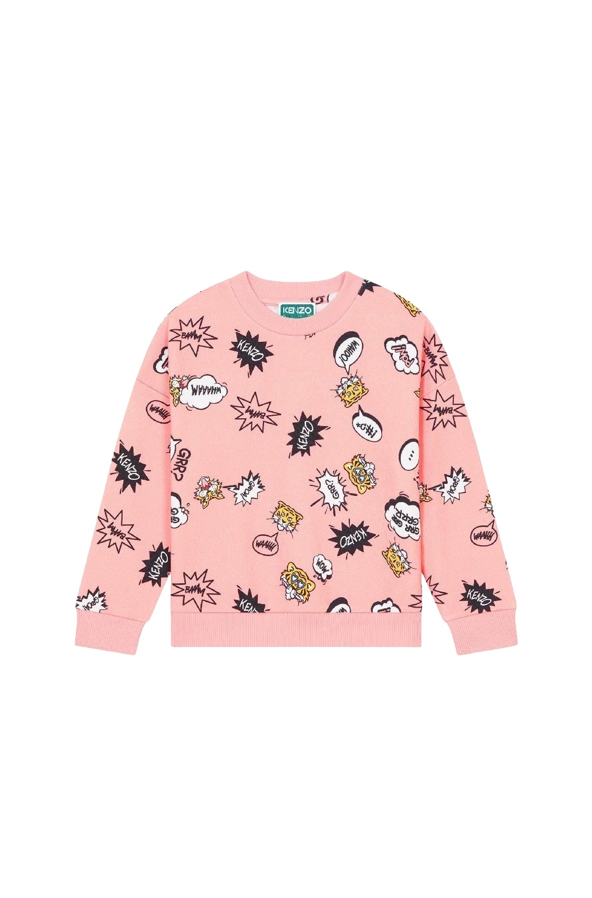 Sweatshirt Campus - Flamingo Pink