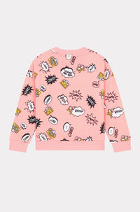 Sweatshirt Campus - Flamingo Pink