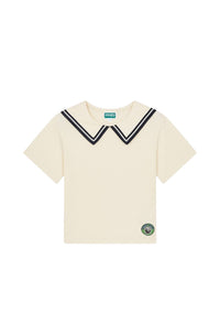T-shirt brodé Sailor - White