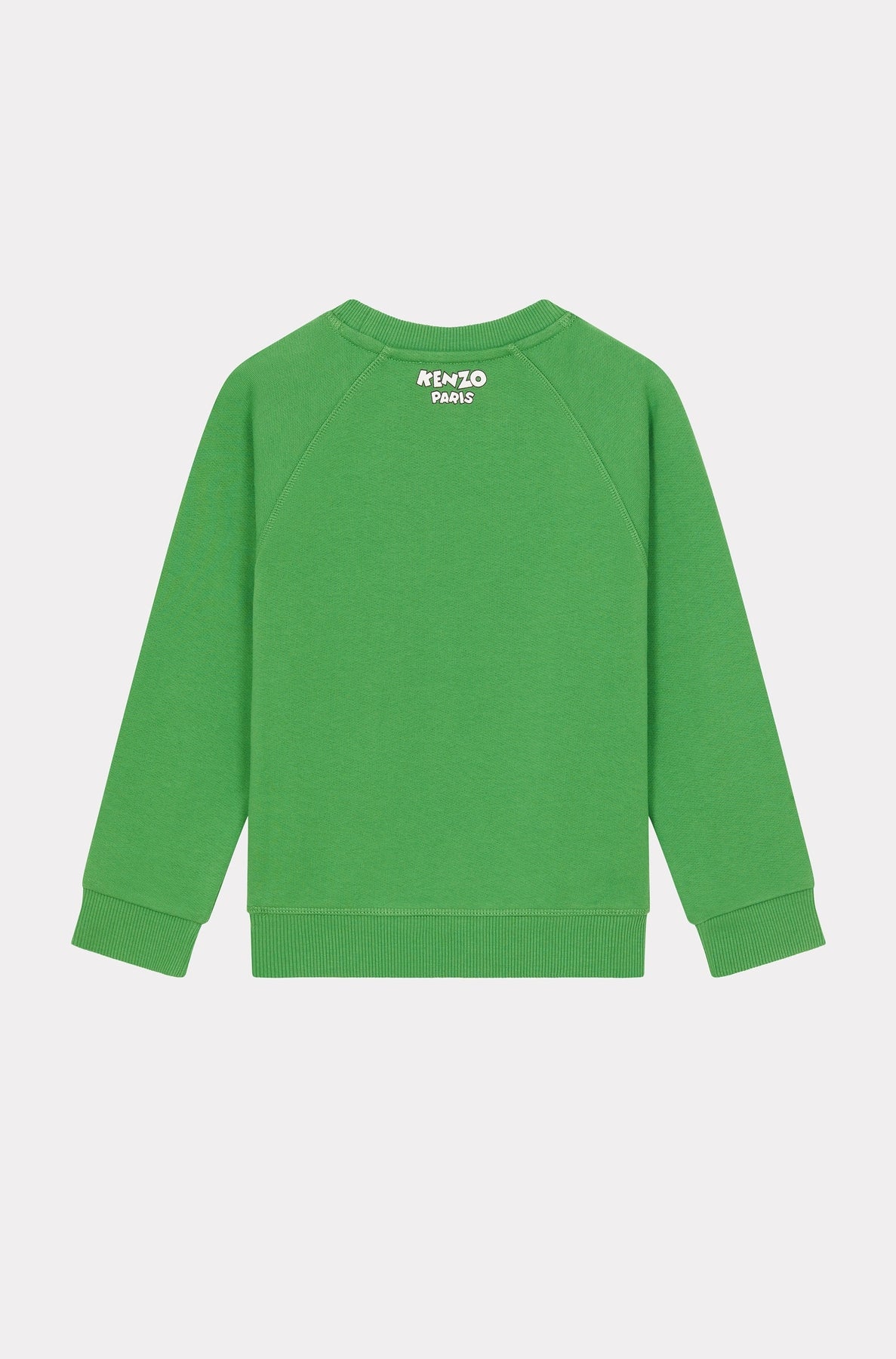 Flower Sweatshirt - Bottle Green