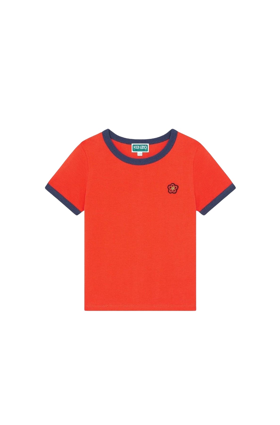 Sailor embroidered T-shirt - Vermillion