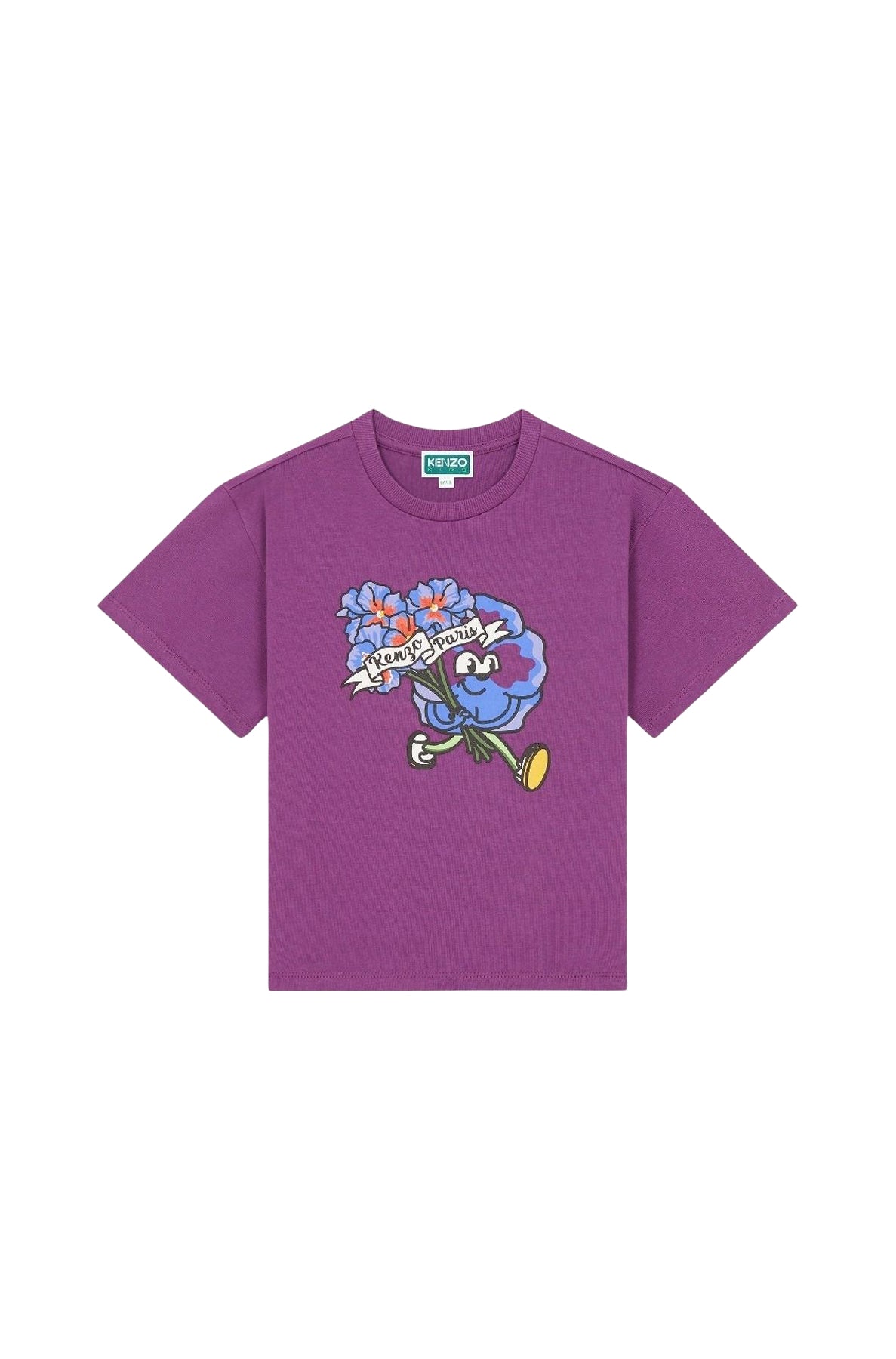 Flower T-shirt - Purple