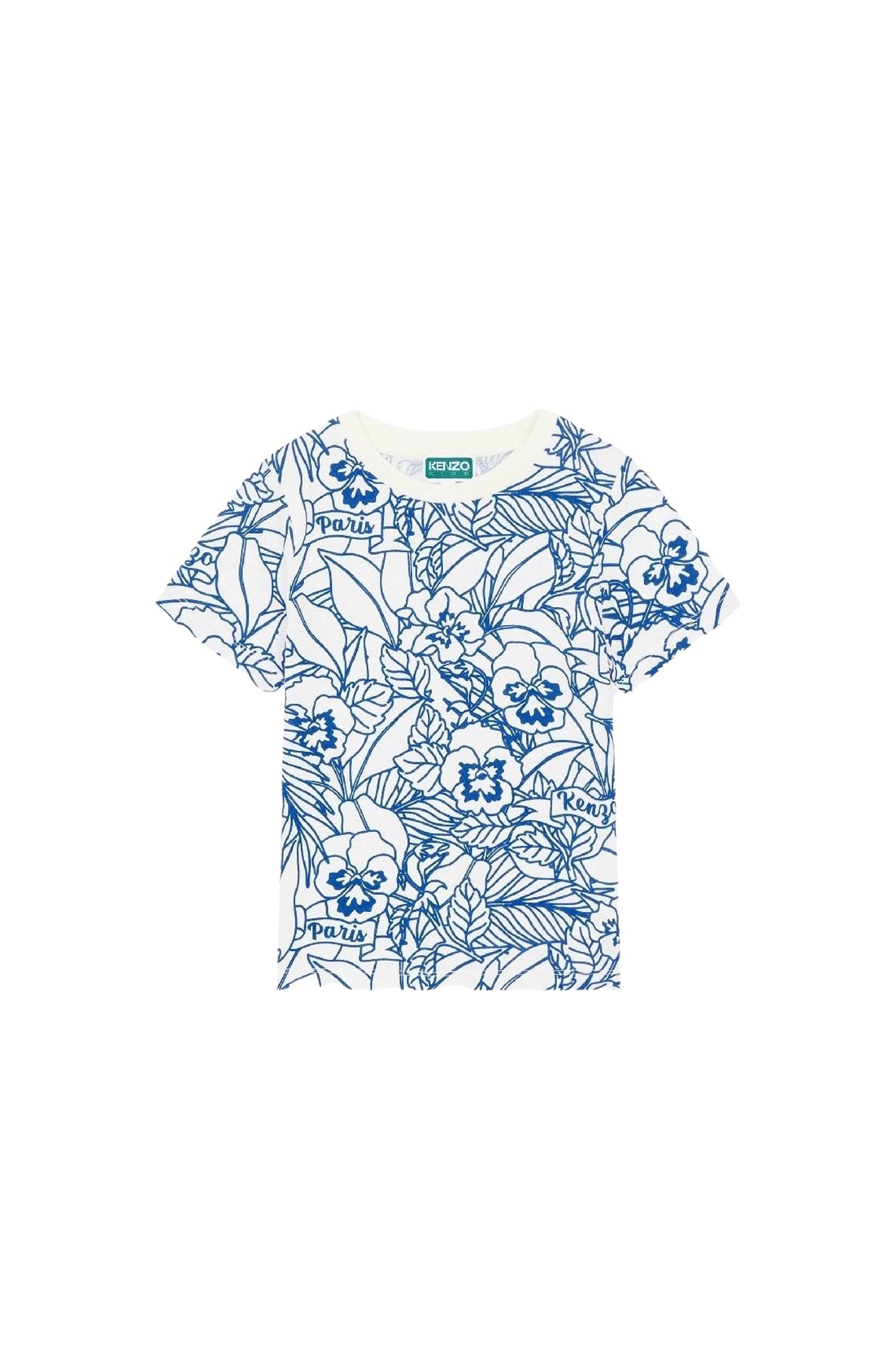 T-shirt imprimé Flower - Off White