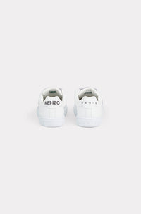 Embroidered leather trainers - Off White
