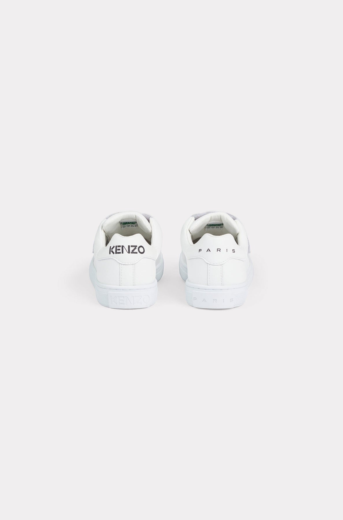 Embroidered leather trainers - Off White