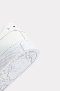 Embroidered leather trainers - Off White