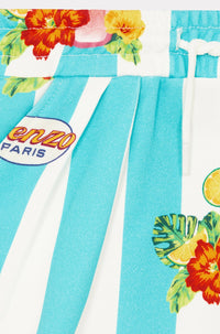 Fleece skirt - Turquoise