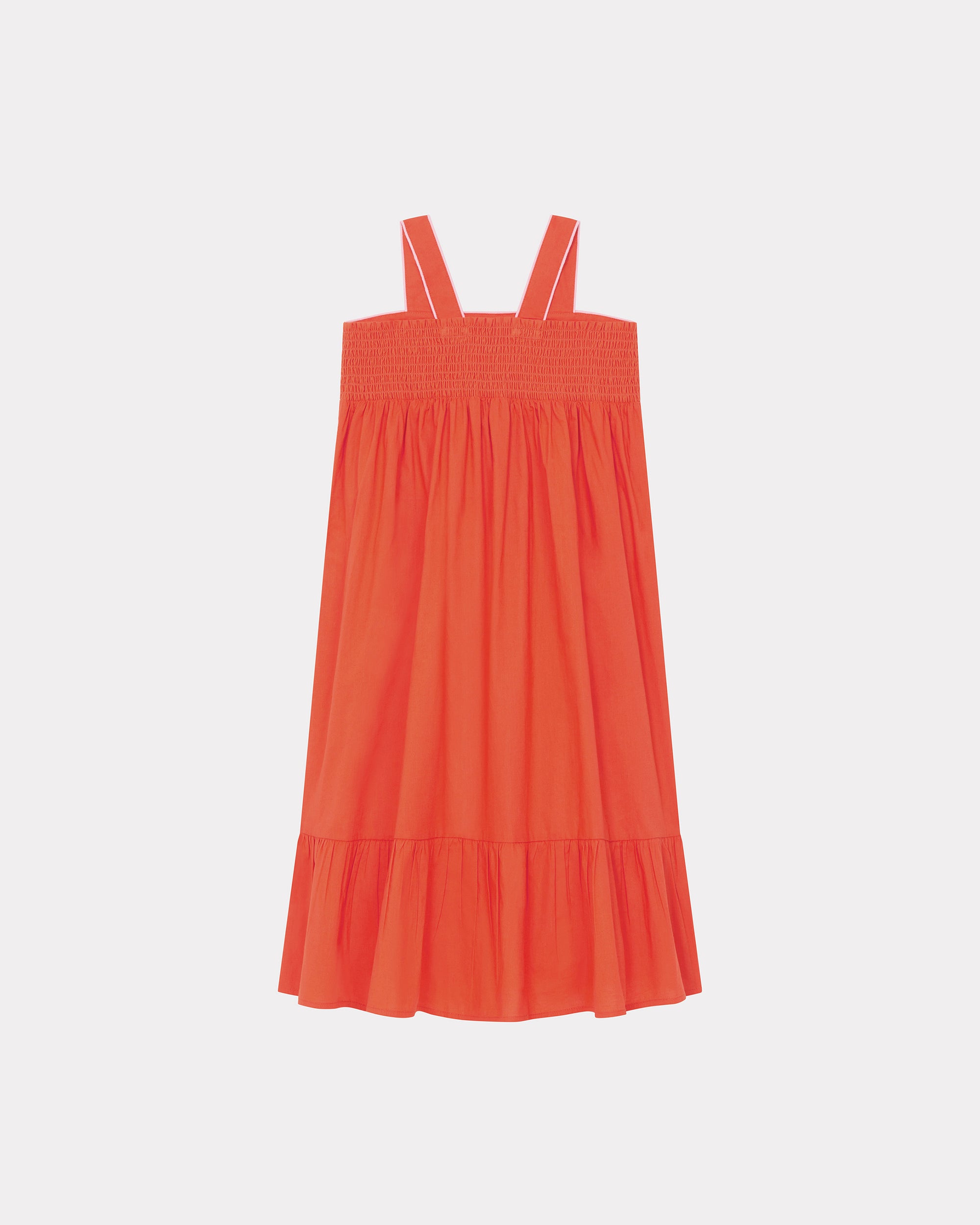 Robe À Bretelles En Popeline (