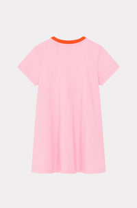 Short-sleeved dress - Pink
