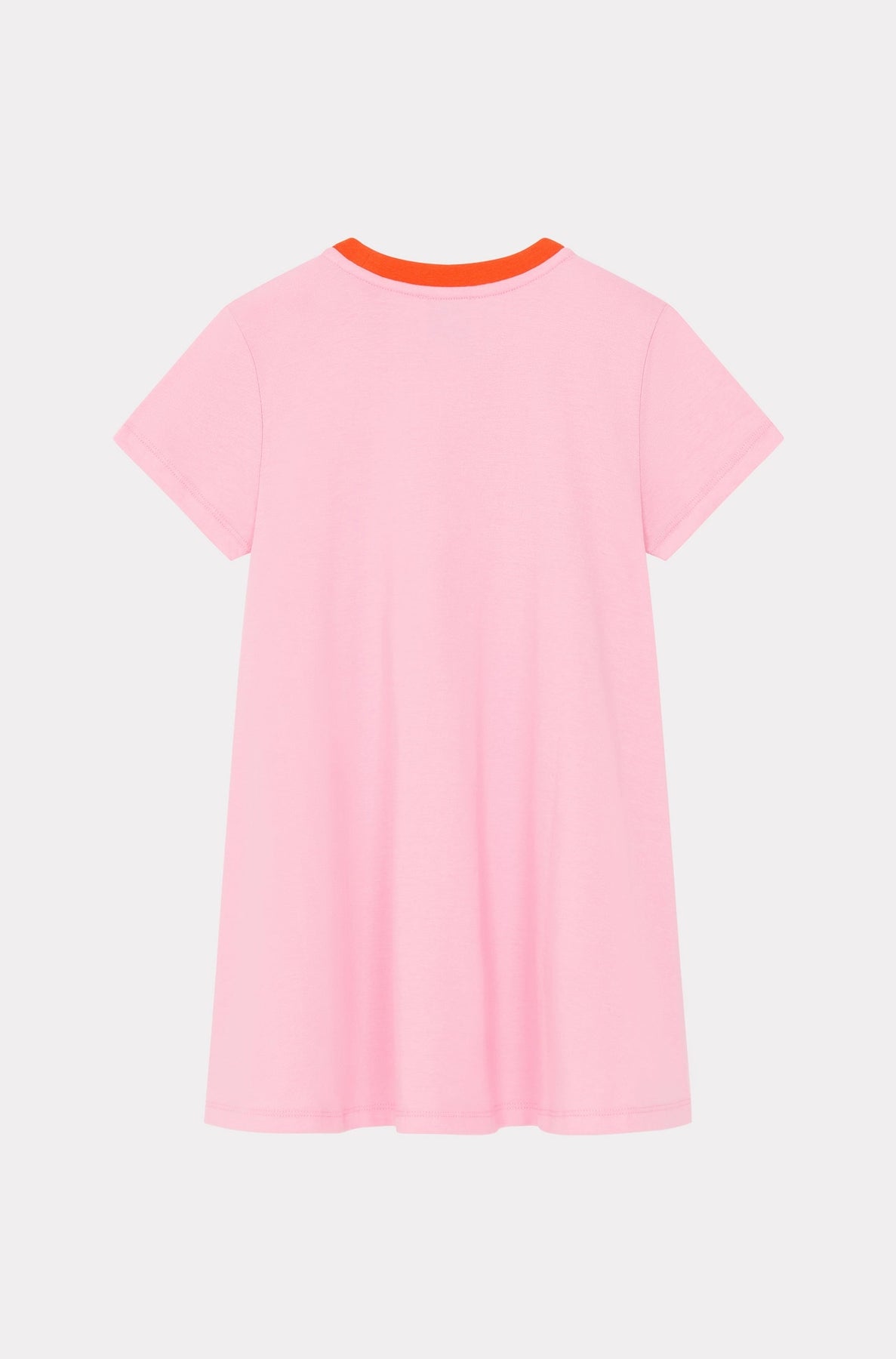 Short-sleeved dress - Pink