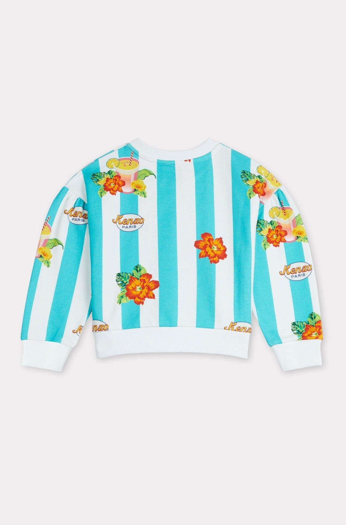 Sweatshirt molletonné - Turquoise