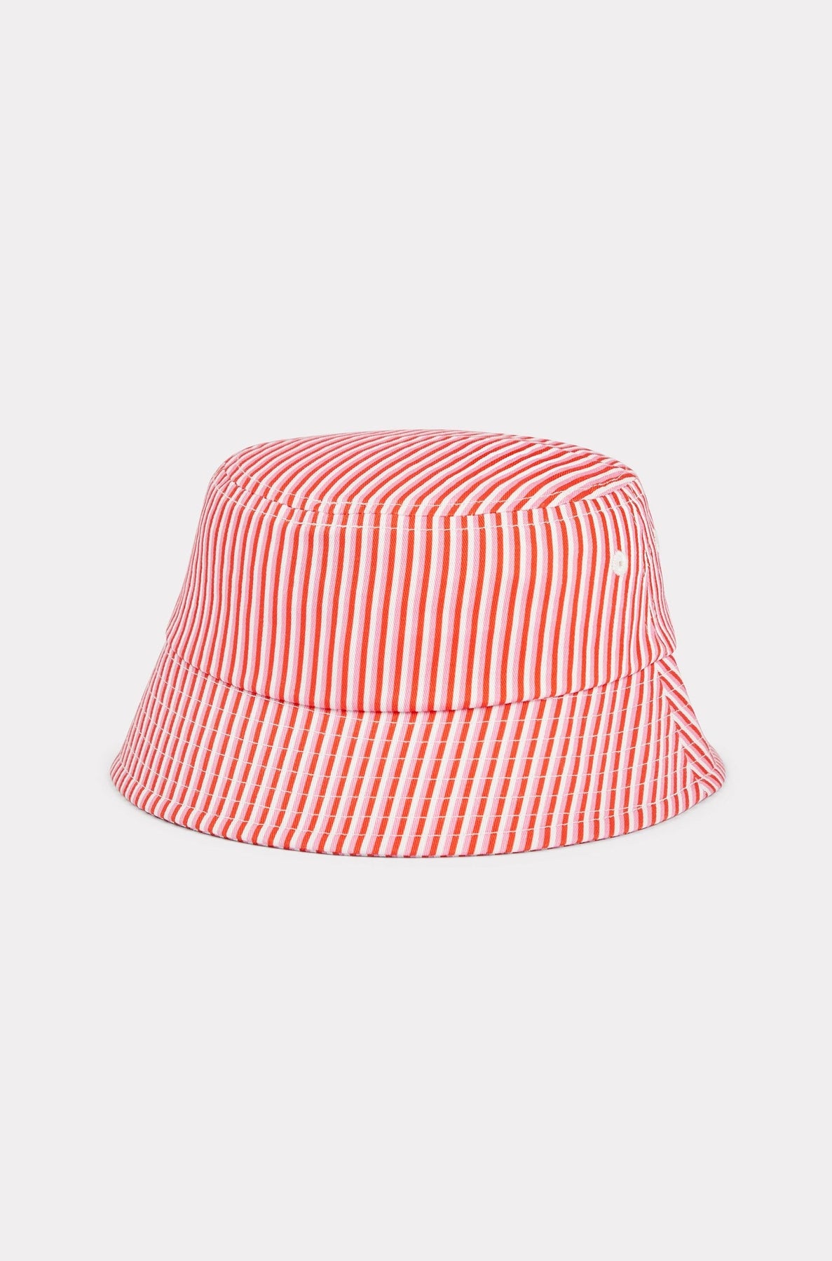 Striped logo bobble - Vermillion