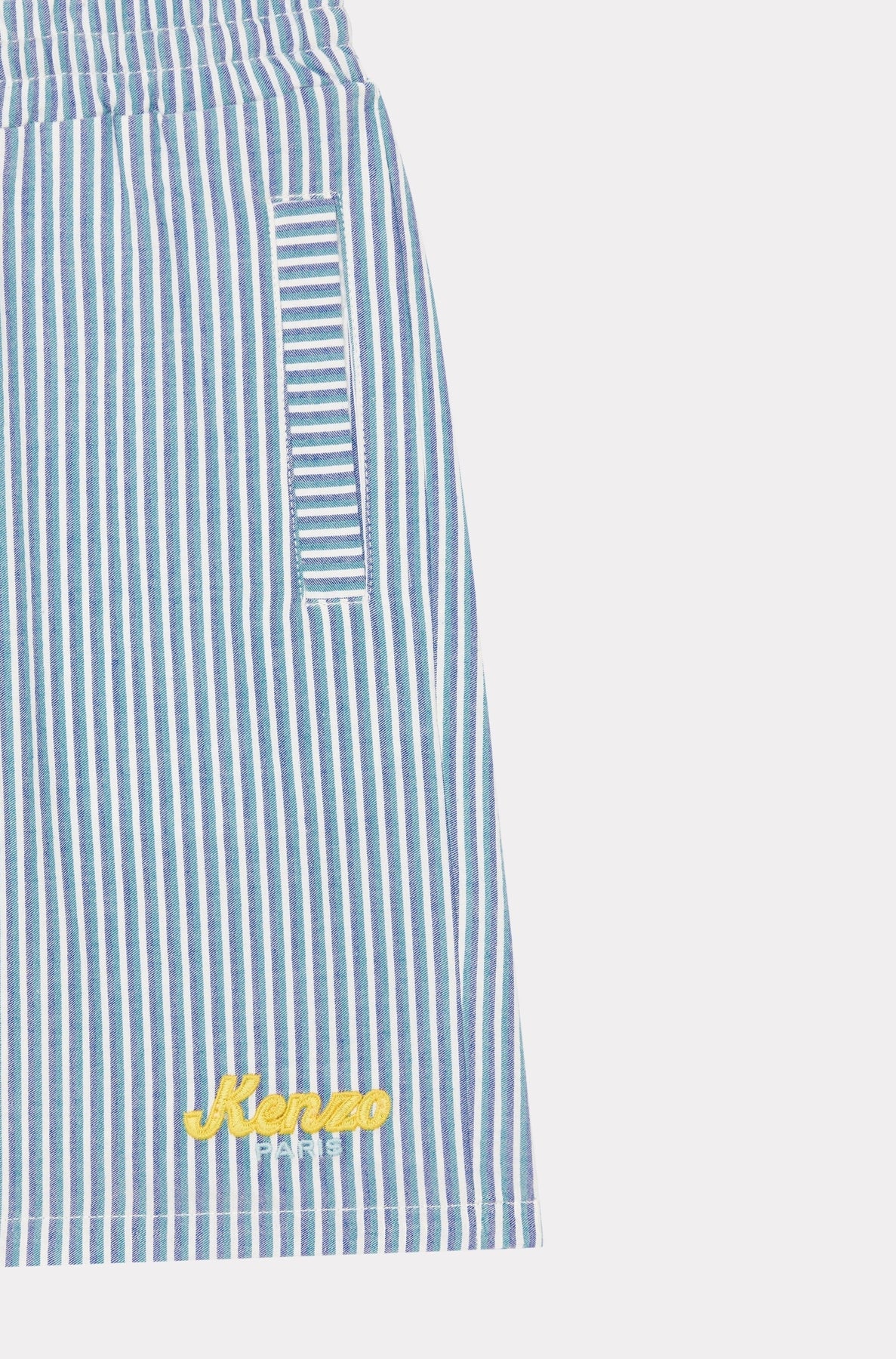 Bermuda brodé - Sky Blue