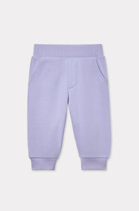 Blue Jungle embroidered 2-piece set - Wisteria