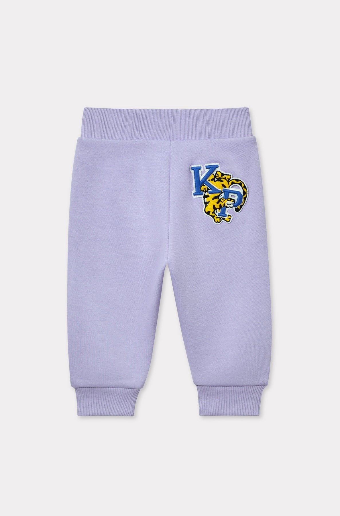 Blue Jungle embroidered 2-piece set - Wisteria
