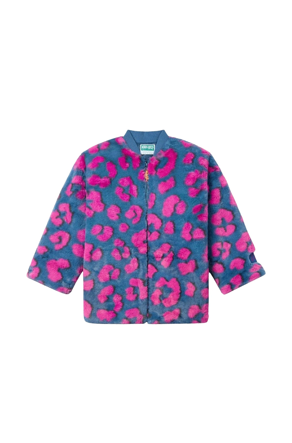 Festive embroidered coat - Blue