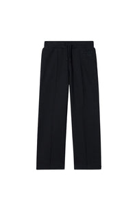 Festive embroidered jogging trousers - Black