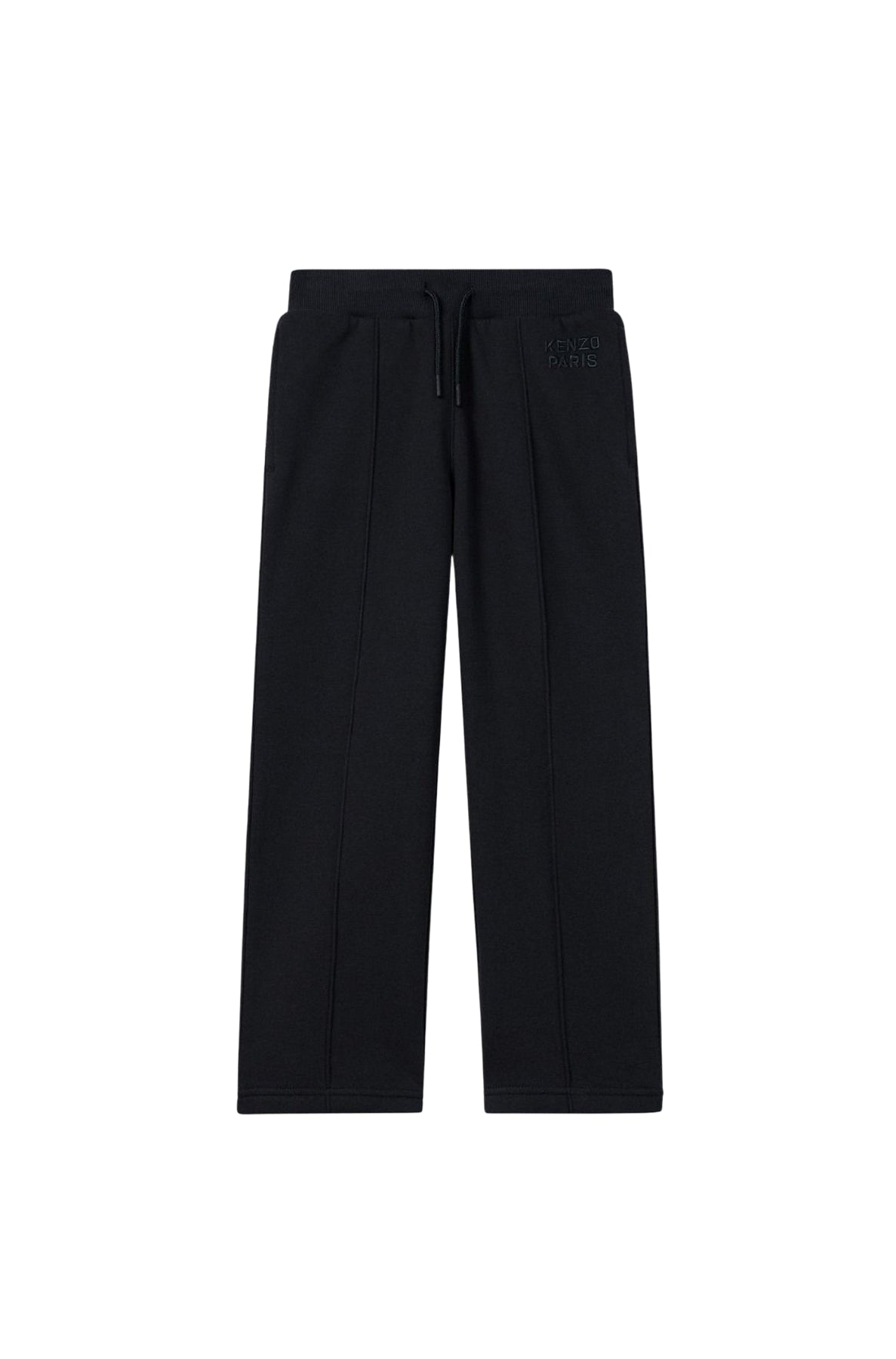 Festive embroidered jogging trousers - Black