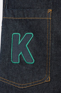 Festive embroidered jeans - Black
