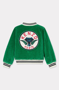 Festive embroidered jacket - Bottle Green