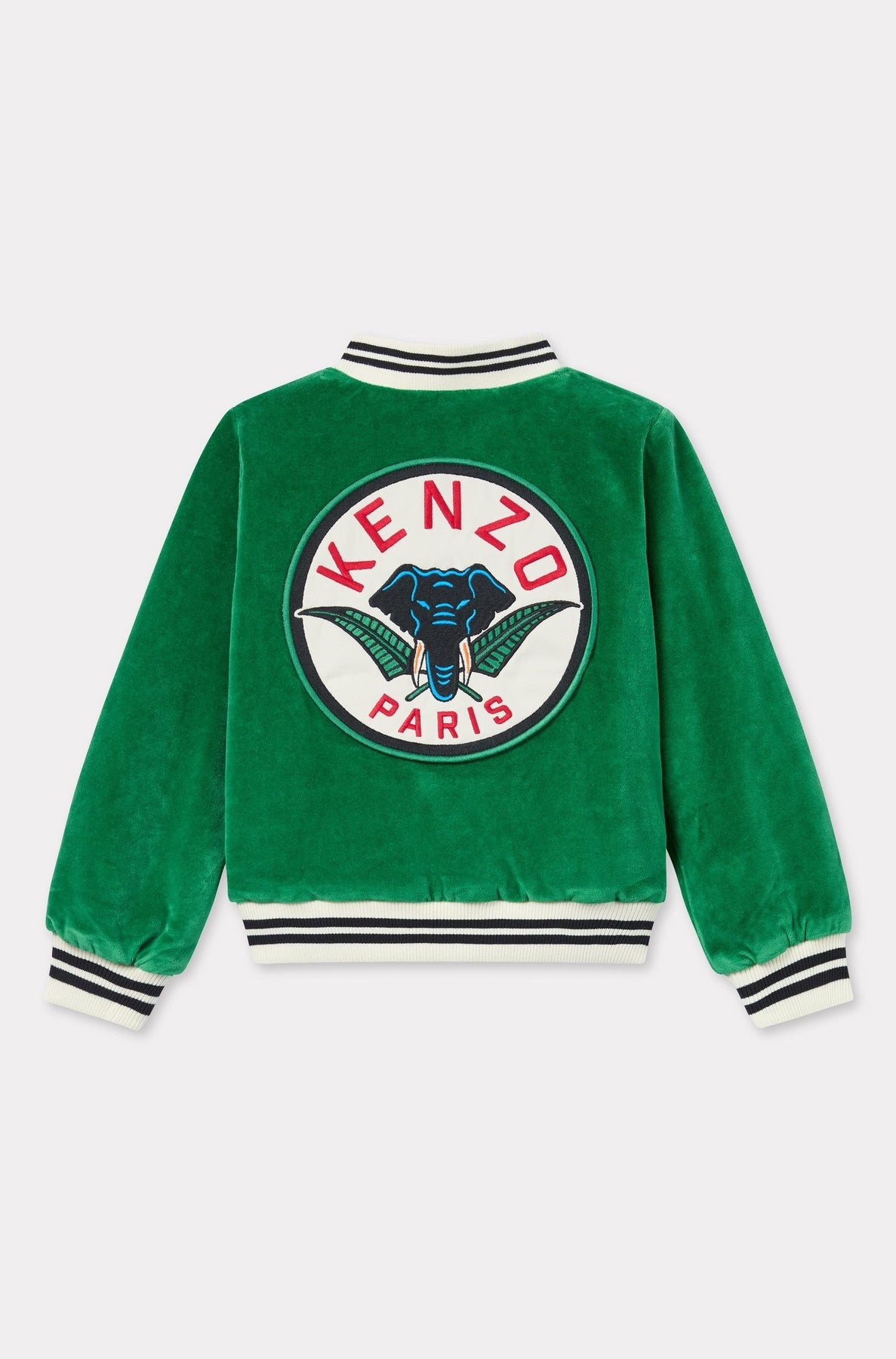 Festive embroidered jacket - Bottle Green
