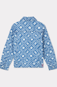 Embroidered jacket - Blue