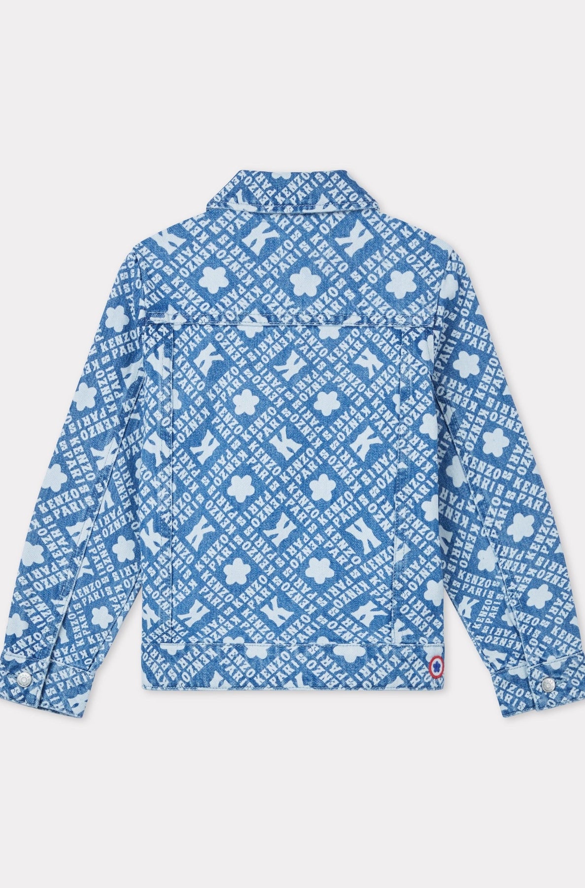Embroidered jacket - Blue
