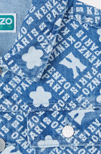 Embroidered jacket - Blue