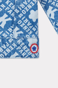 Embroidered jacket - Blue