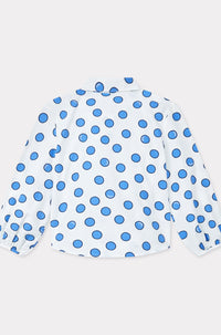 Blue Jungle printed shirt in cotton poplin - Blush