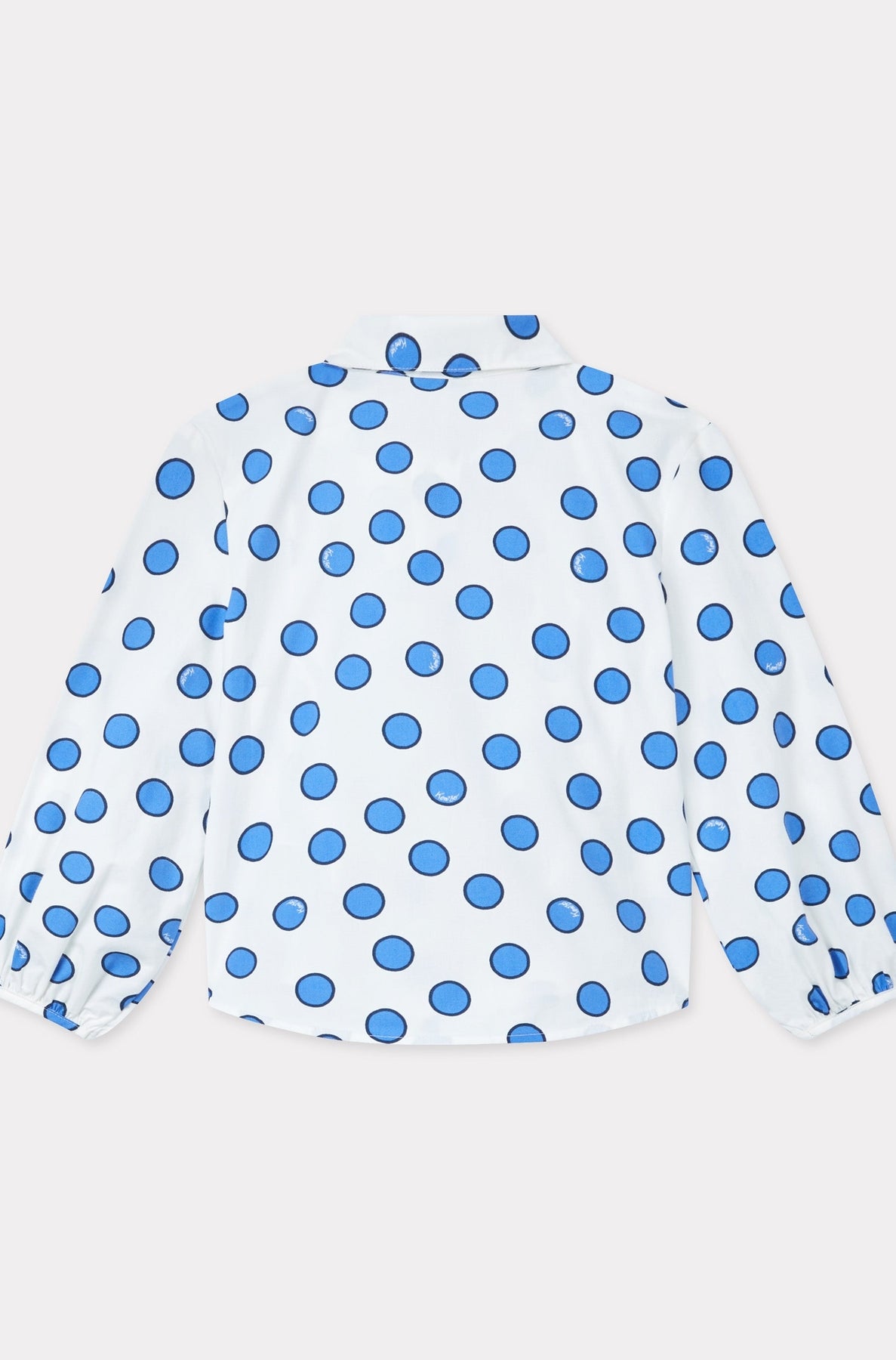 Blue Jungle printed shirt in cotton poplin - Blush