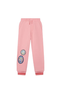 Kenzo Tour embroidered jogging trousers - Dark Pink