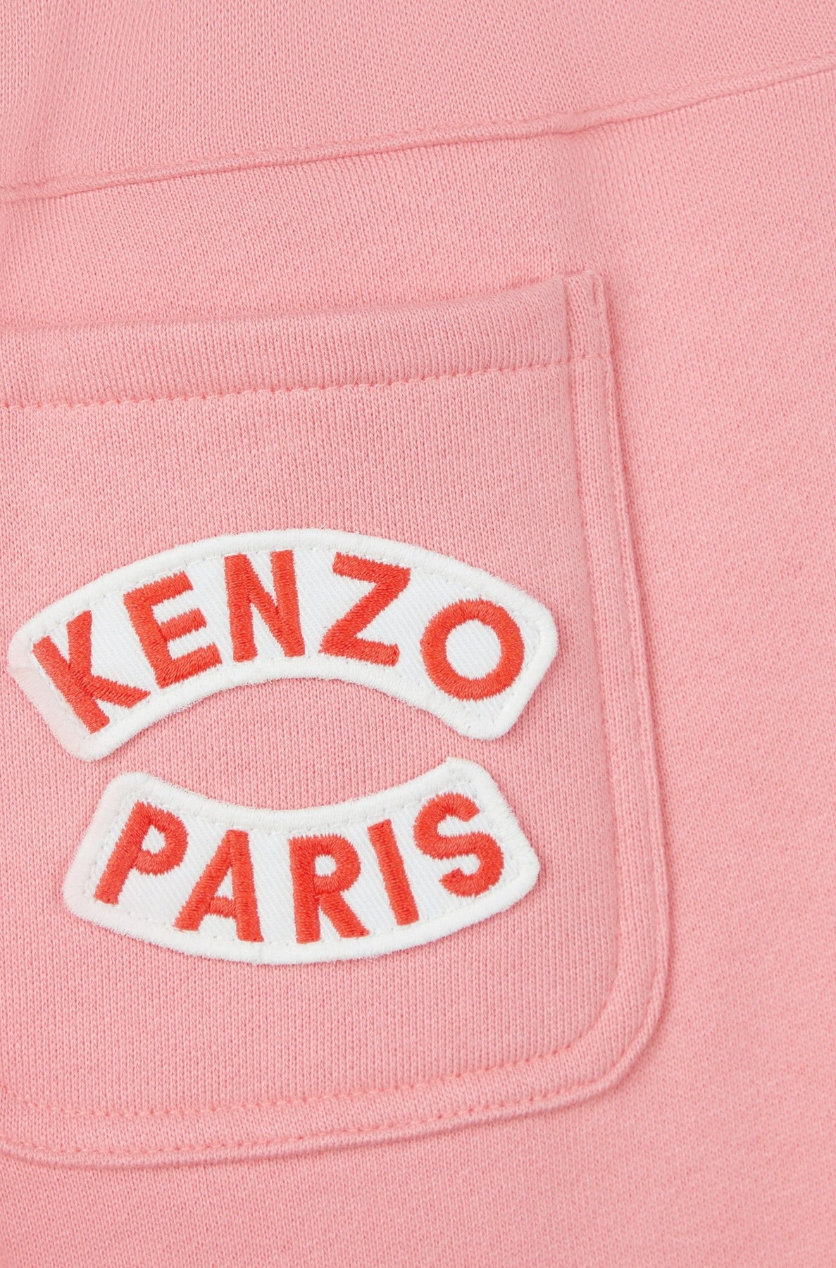 Kenzo Tour embroidered jogging trousers - Dark Pink