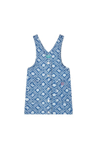 Robe brodée - Blue