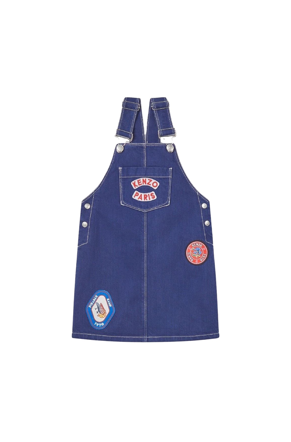 Kenzo Tour Dungarees Dress - Ink