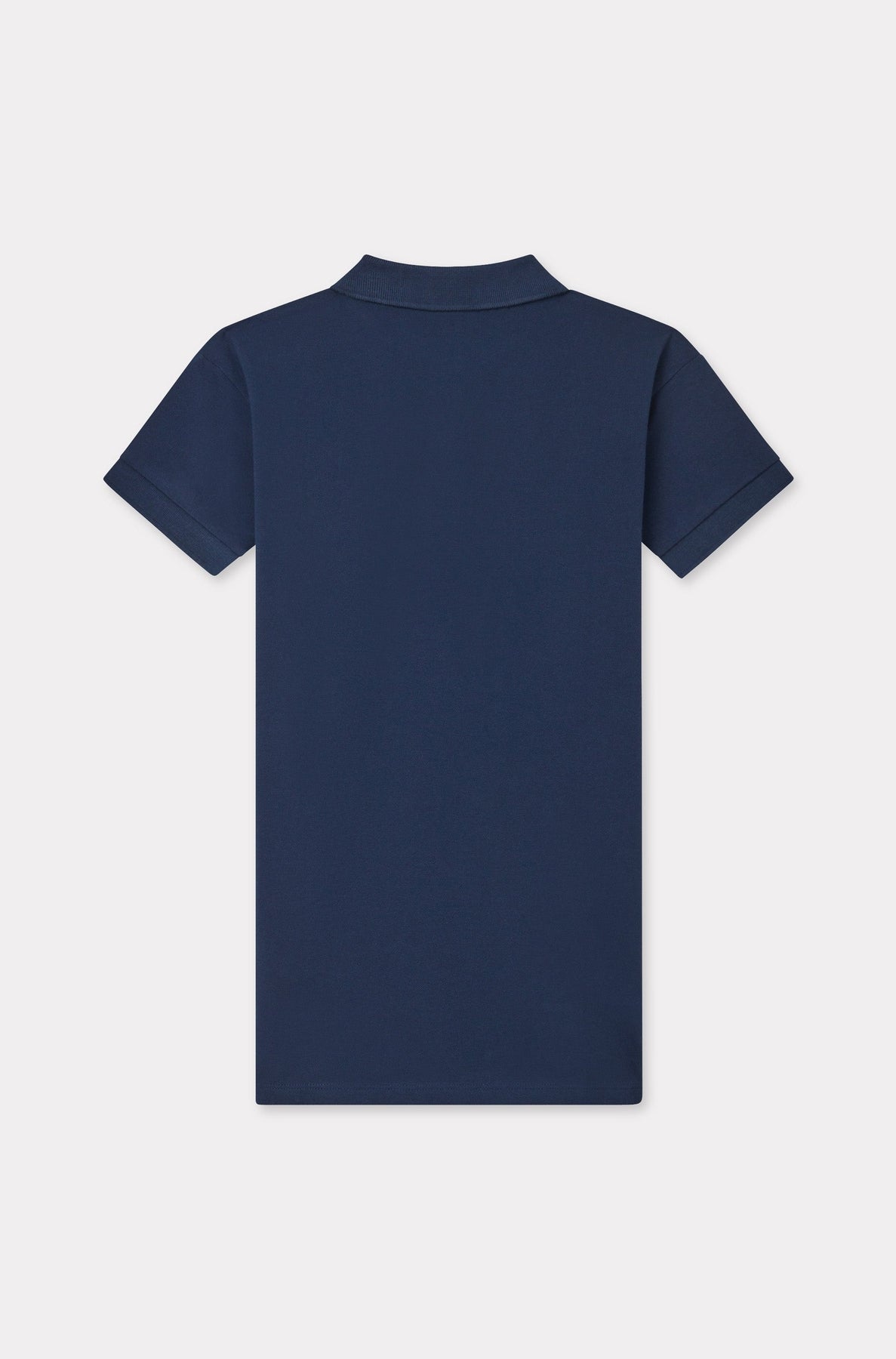 Short-sleeved dress - Blue Black