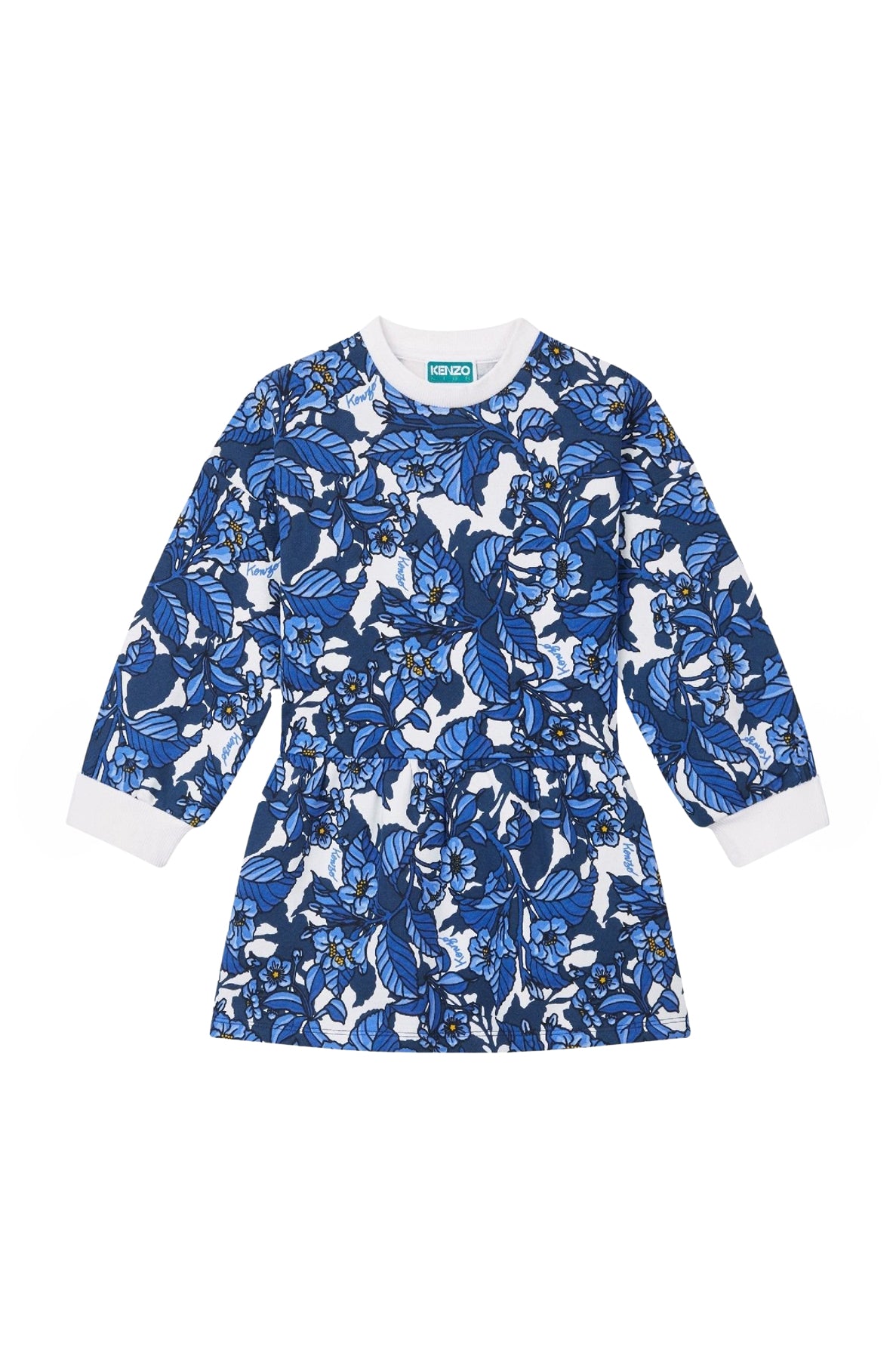 Blue Jungle cotton dress - Navy Blue