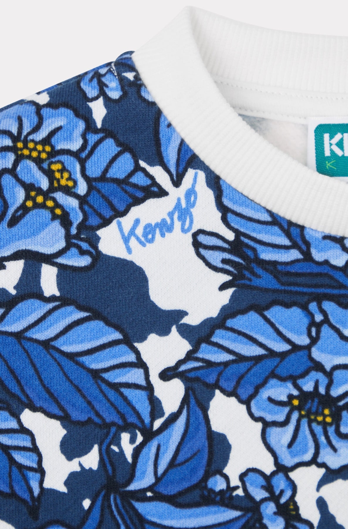 Blue Jungle cotton dress - Navy Blue