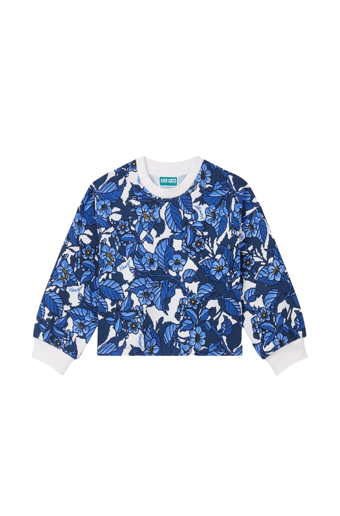 Blue Jungle cotton sweatshirt - Navy Blue