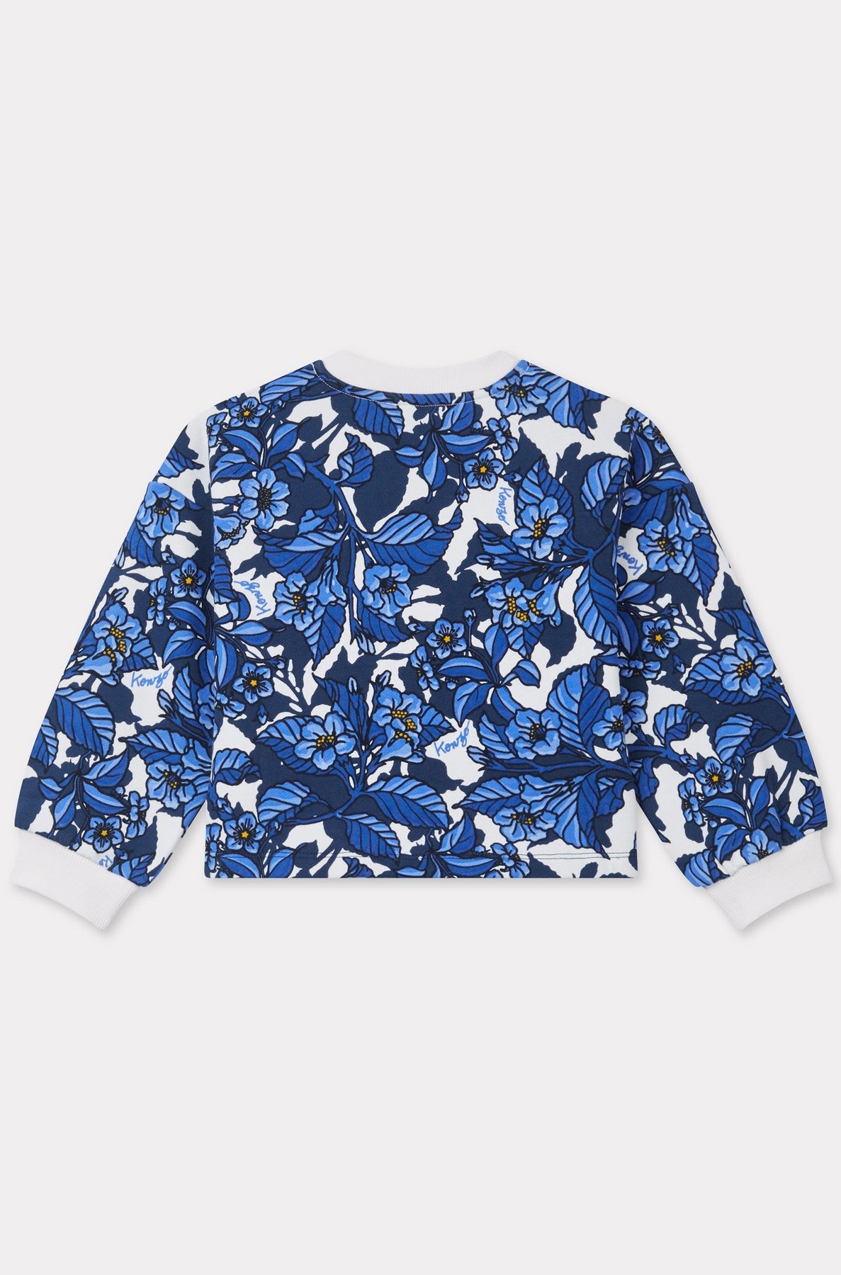 Blue Jungle cotton sweatshirt - Navy Blue