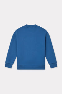 Embroidered sweatshirt - Blue