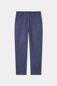 Embroidered set - Blue Black