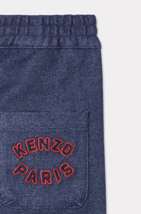 Embroidered set - Blue Black