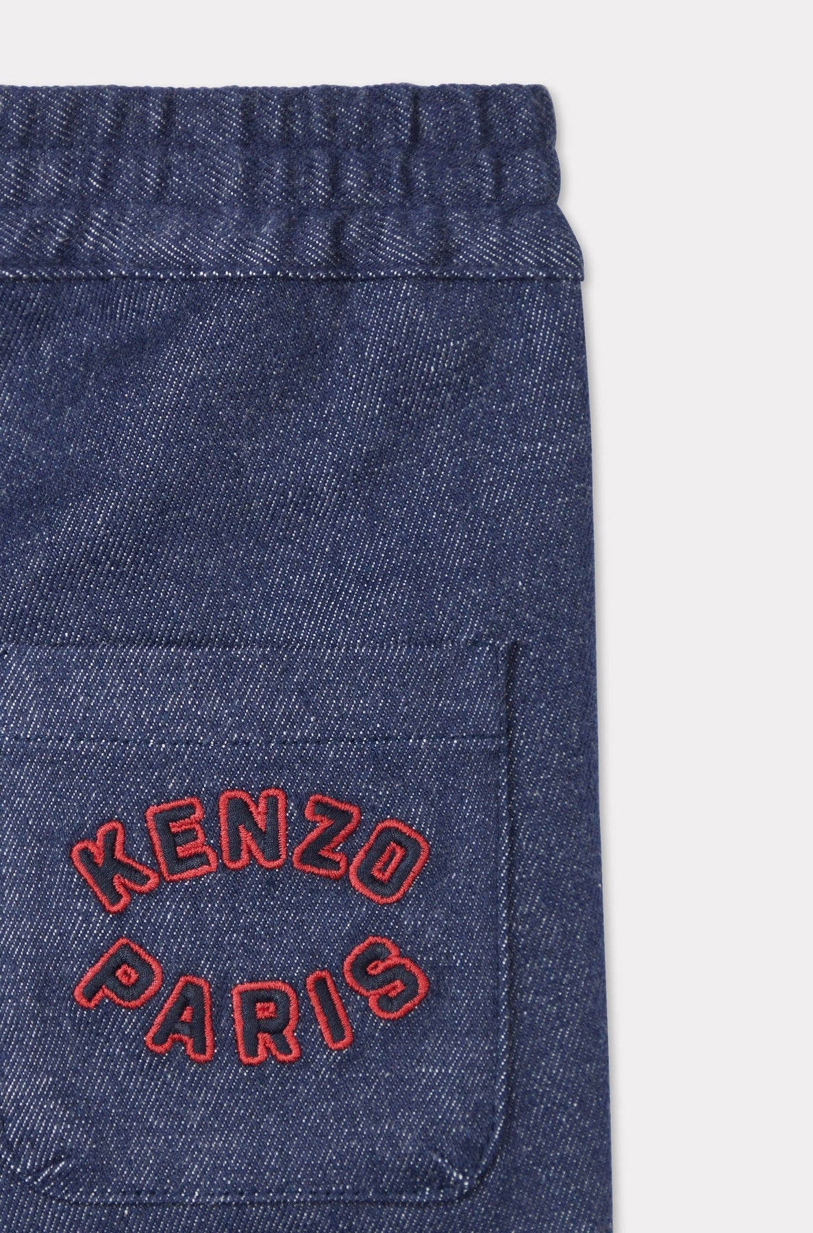 Embroidered set - Blue Black