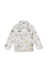 Veste imprimée Kenzo Tour - Off White