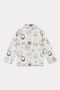 Veste imprimée Kenzo Tour - Off White