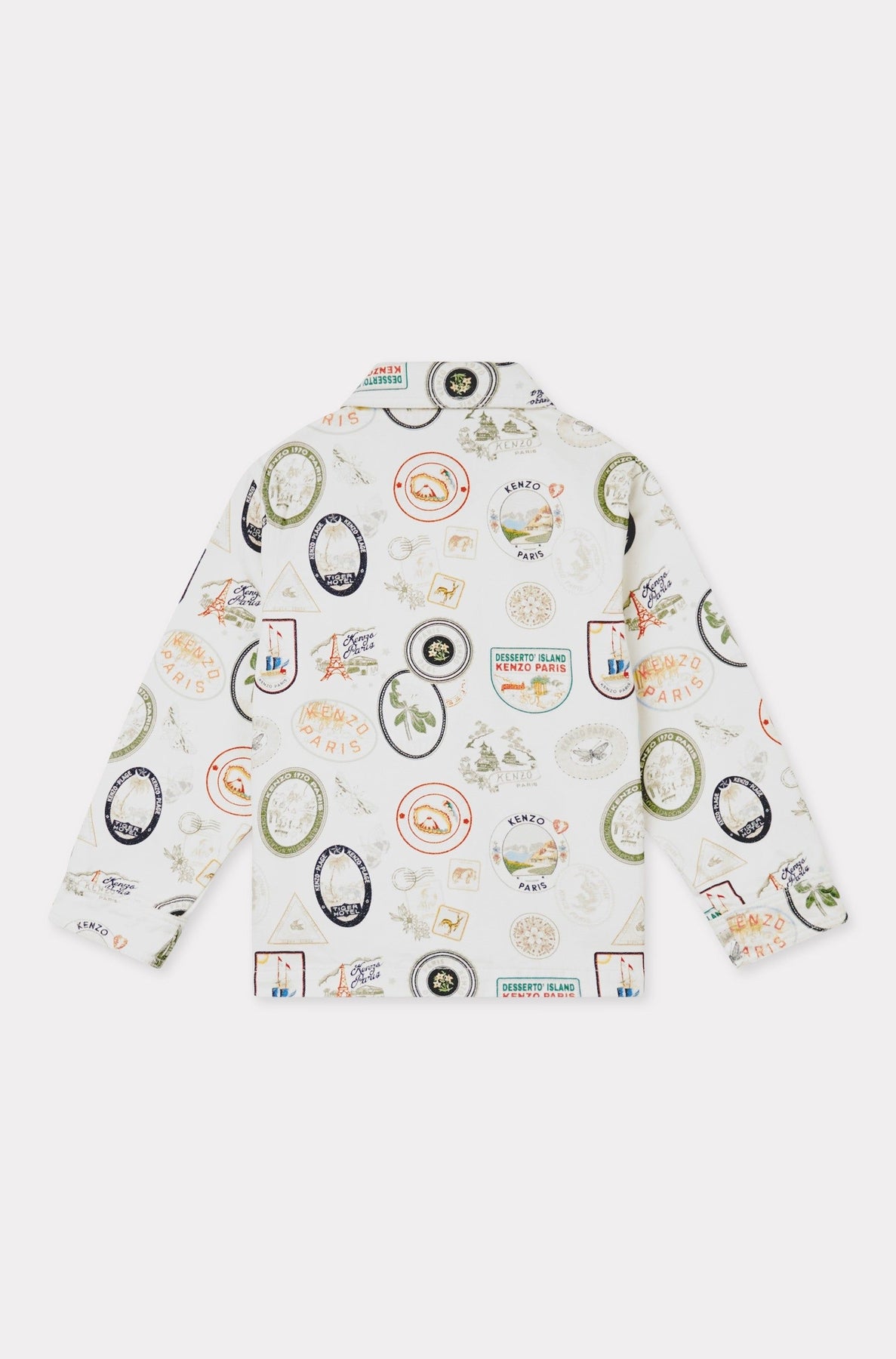 Veste imprimée Kenzo Tour - Off White