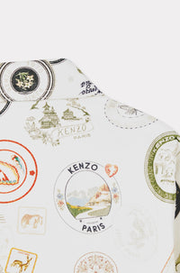 Veste imprimée Kenzo Tour - Off White