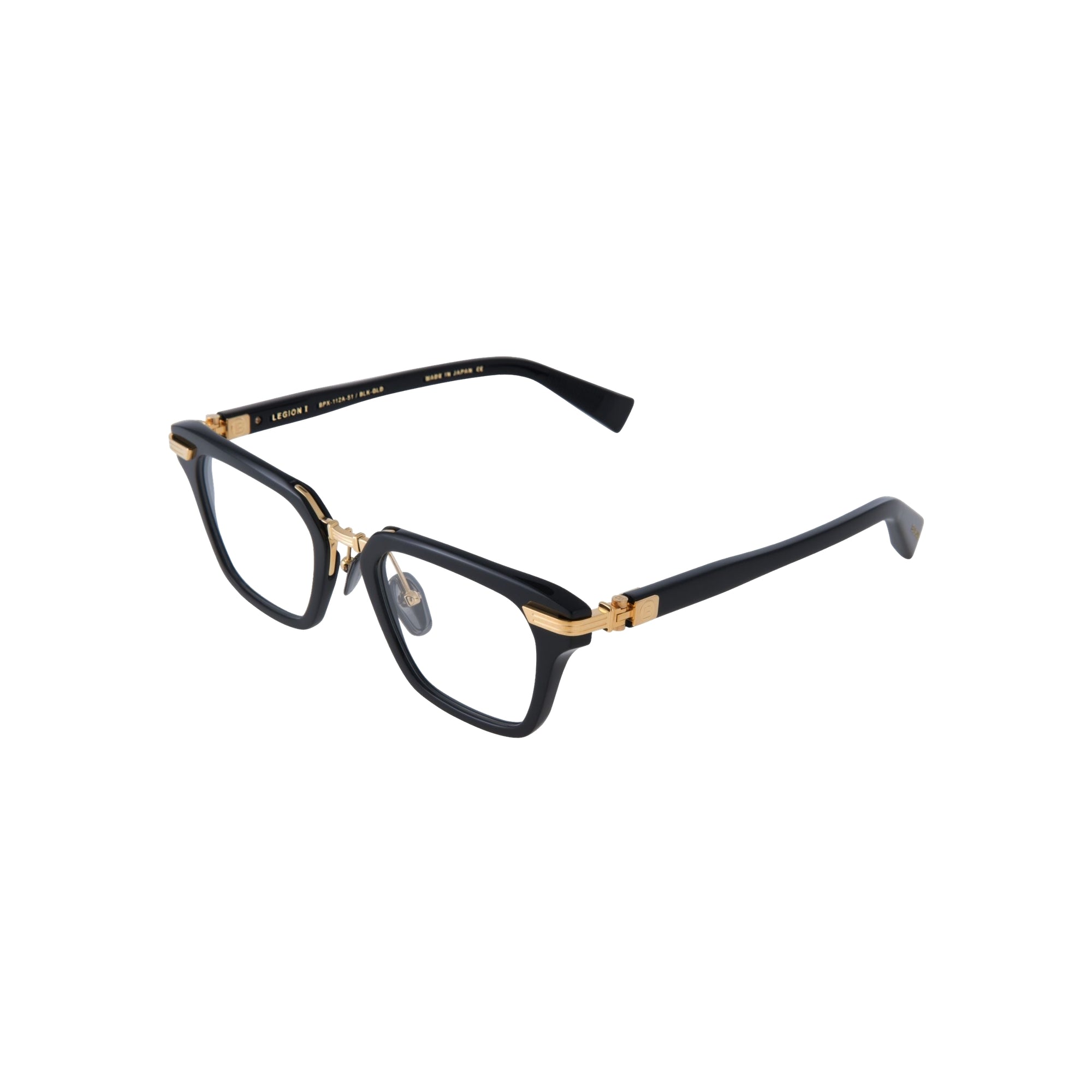 Lunettes de vue mixtes Legion I - Black & Gold